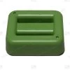 1 Kg / 2.2 Lbs Green Rubber Coated Belt Weight