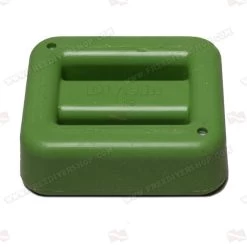 1 Kg / 2.2 Lbs Green Rubber Coated Belt Weight