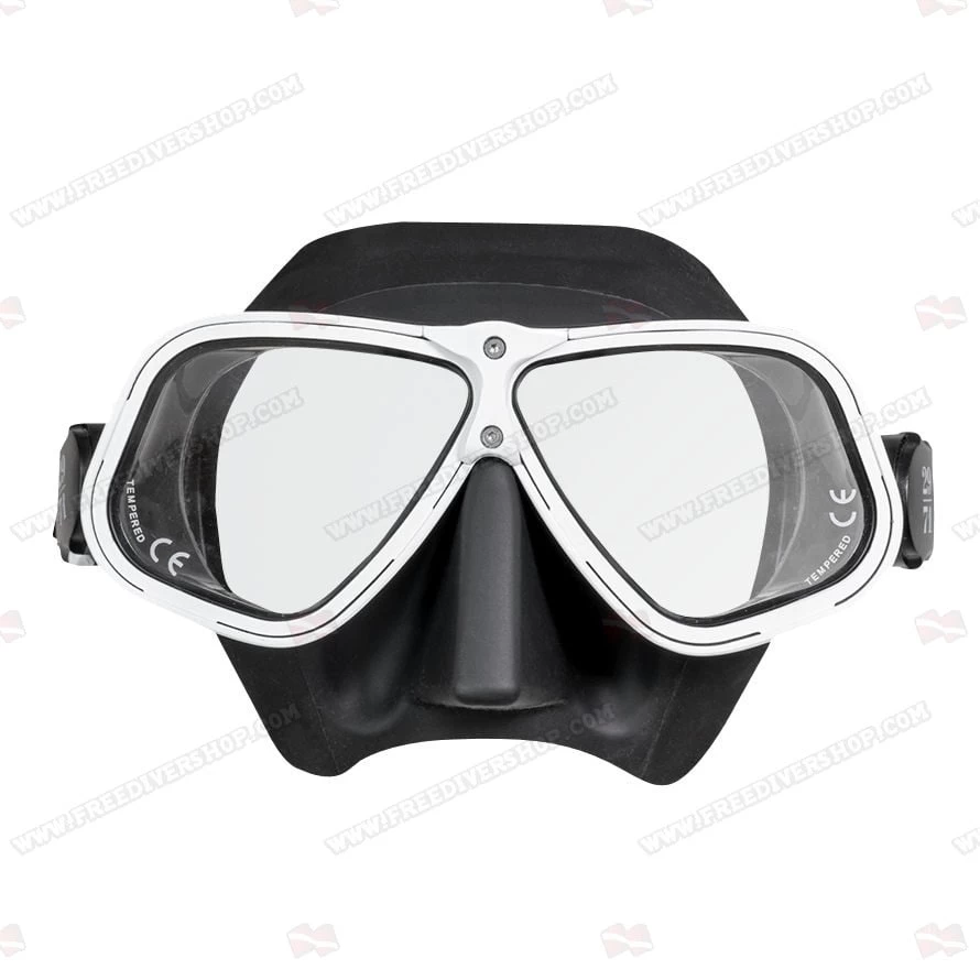 29/71 White Ergonomic Freediving Mask 3 29/71 White Ergonomic Freediving Mask