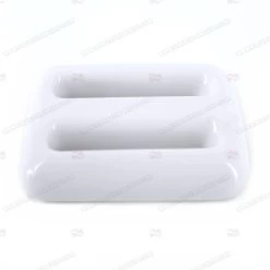0.5 Kg / 1.1 Lbs White Rubber Coated Belt Weight -Diving Gear Shop 2971 weight white shop 01