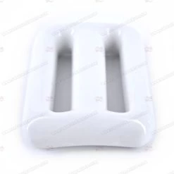 0.5 Kg / 1.1 Lbs White Rubber Coated Belt Weight