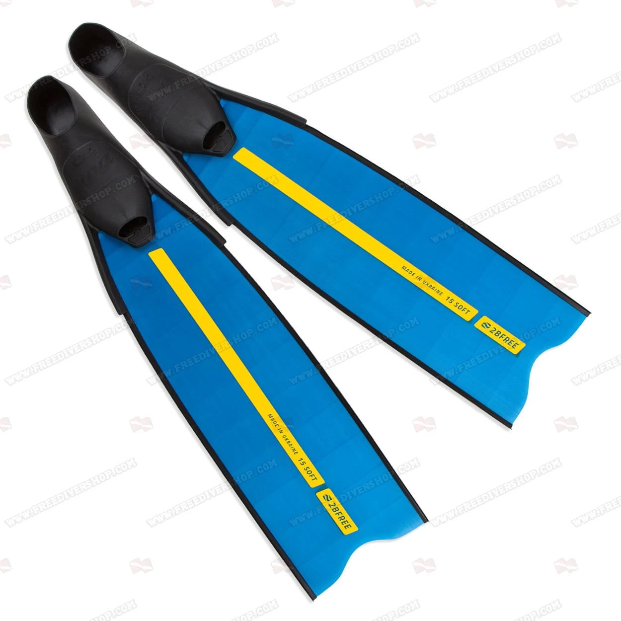 2BFREE Rapid Blue Freediving Fins 3 2BFREE Rapid Blue Freediving Fins