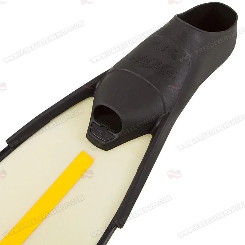 2BFREE Milky White Freediving Fins 5 2BFREE Milky White Freediving Fins - Image 3