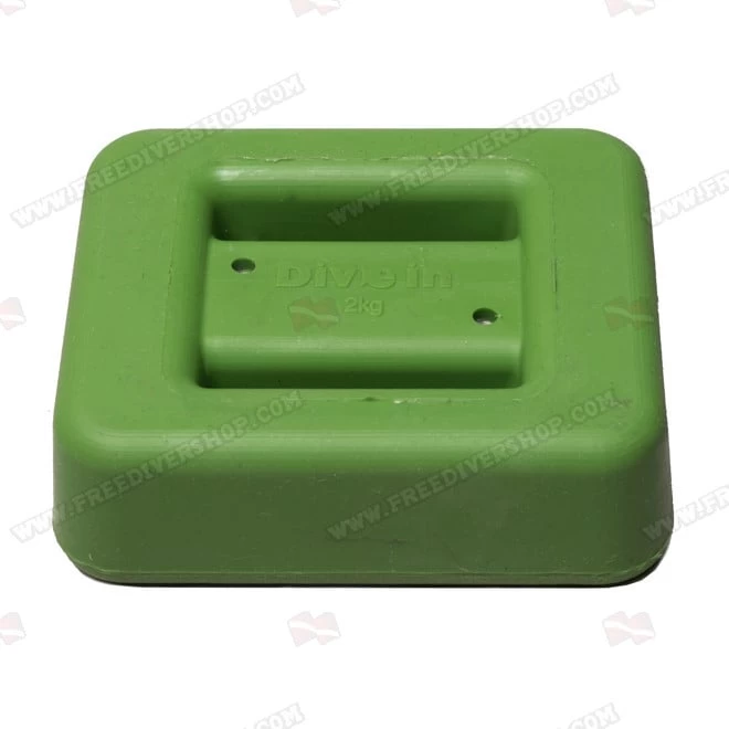 2 Kg / 4.4 Lbs Green Rubber Coated Belt Weight 3 2 Kg / 4.4 Lbs Green Rubber Coated Belt Weight