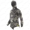 Elios 3D Brown Hydro Camouflage Hoodie Jacket -Diving Gear Shop 3d brown hydro top hoodie