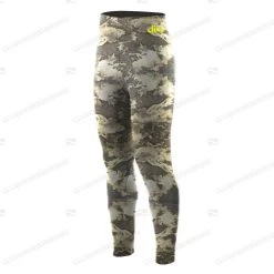 Elios 3D Green Hydro Camouflage High Waist Pants