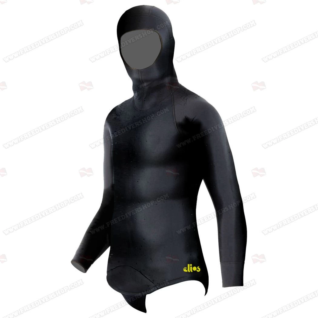 Elios Smoothskin Black - Tailor Made Hoodie Jacket 3 Elios Smoothskin Black - Tailor Made Hoodie Jacket
