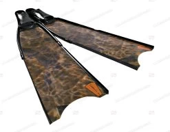 Leaderfins Brown Camo Fins -Diving Gear Shop brown 2