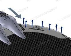 Cetma Composites Taras Monofin 26 Cetma Composites Taras Monofin -Diving Gear Shop cc taras 03 1