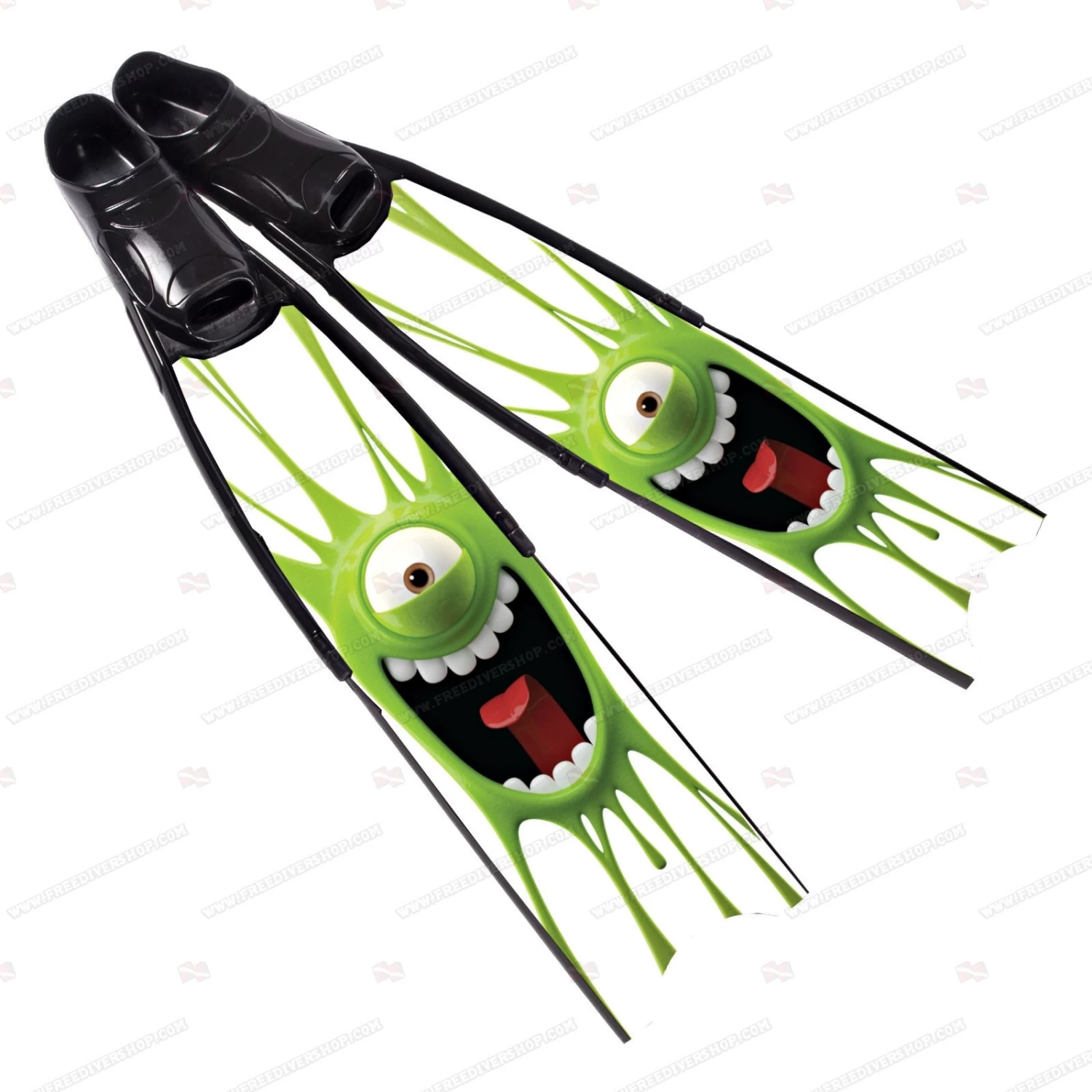 Leaderfins Crazy Slime Fins - Limited Edition 3 Leaderfins Crazy Slime Fins - Limited Edition