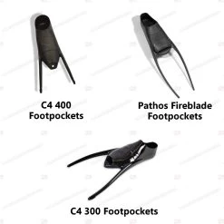 Deep Dive Xtasy Black Dahlia Carbon Fins -Diving Gear Shop fp types ddx