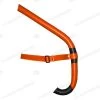 Frontal Swimming Snorkel - Orange Spark -Diving Gear Shop fs orange m1 shop