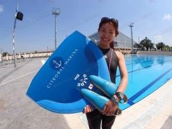 WaterWay Freediving Glide Monofin 28 WaterWay Freediving Glide Monofin -Diving Gear Shop glide blue