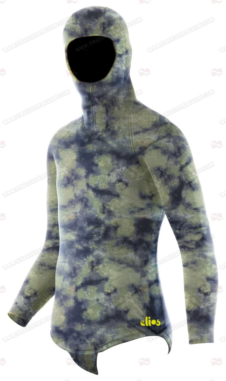 Elios Hyperstretch Green Camouflage Wetsuit 4 Elios Hyperstretch Green Camouflage Wetsuit - Image 2