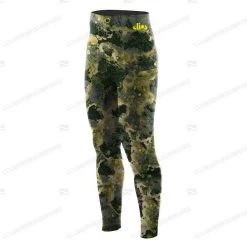 Elios Green Reef Camouflage High Waist Pants