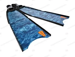 Leaderfins Blue Camo Fins -Diving Gear Shop img 1329