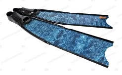 Leaderfins Blue Camo Fins -Diving Gear Shop img 1330