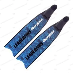 Leaderfins Forza Blue Camo Fins -Diving Gear Shop lf blue cam forza 04 shop