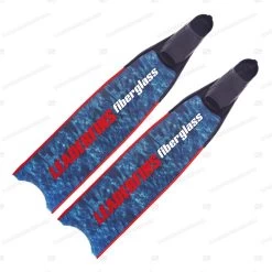 Leaderfins Forza Blue Camo Fins -Diving Gear Shop lf blue cam forza 07 shop