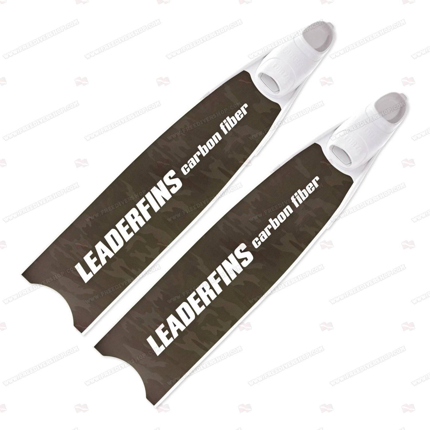 Leaderfins Forza Pure Carbon Camo Fins 3 Leaderfins Forza Pure Carbon Camo Fins