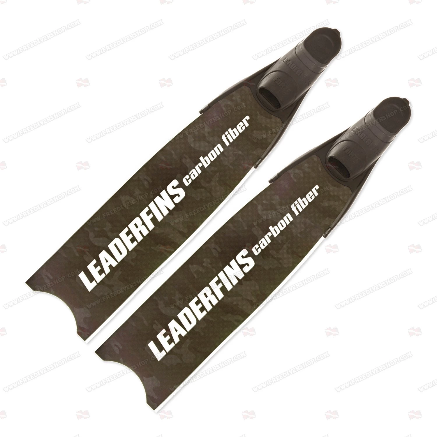 Leaderfins Forza Pure Carbon Camo Fins 4 Leaderfins Forza Pure Carbon Camo Fins - Image 2