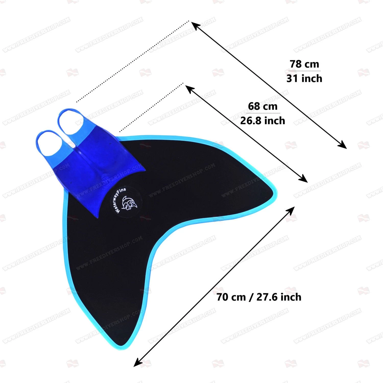 WaterWay Mermaid Monofin 5 WaterWay Mermaid Monofin - Image 3