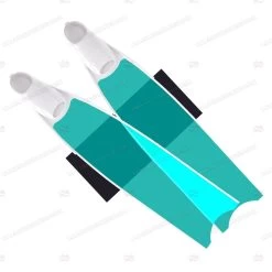 Leaderfins Neon Green Fins - Limited Edition -Diving Gear Shop neon green 03