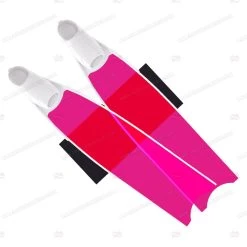 Leaderfins Neon Pink Fins - Limited Edition -Diving Gear Shop neone pink fins 04