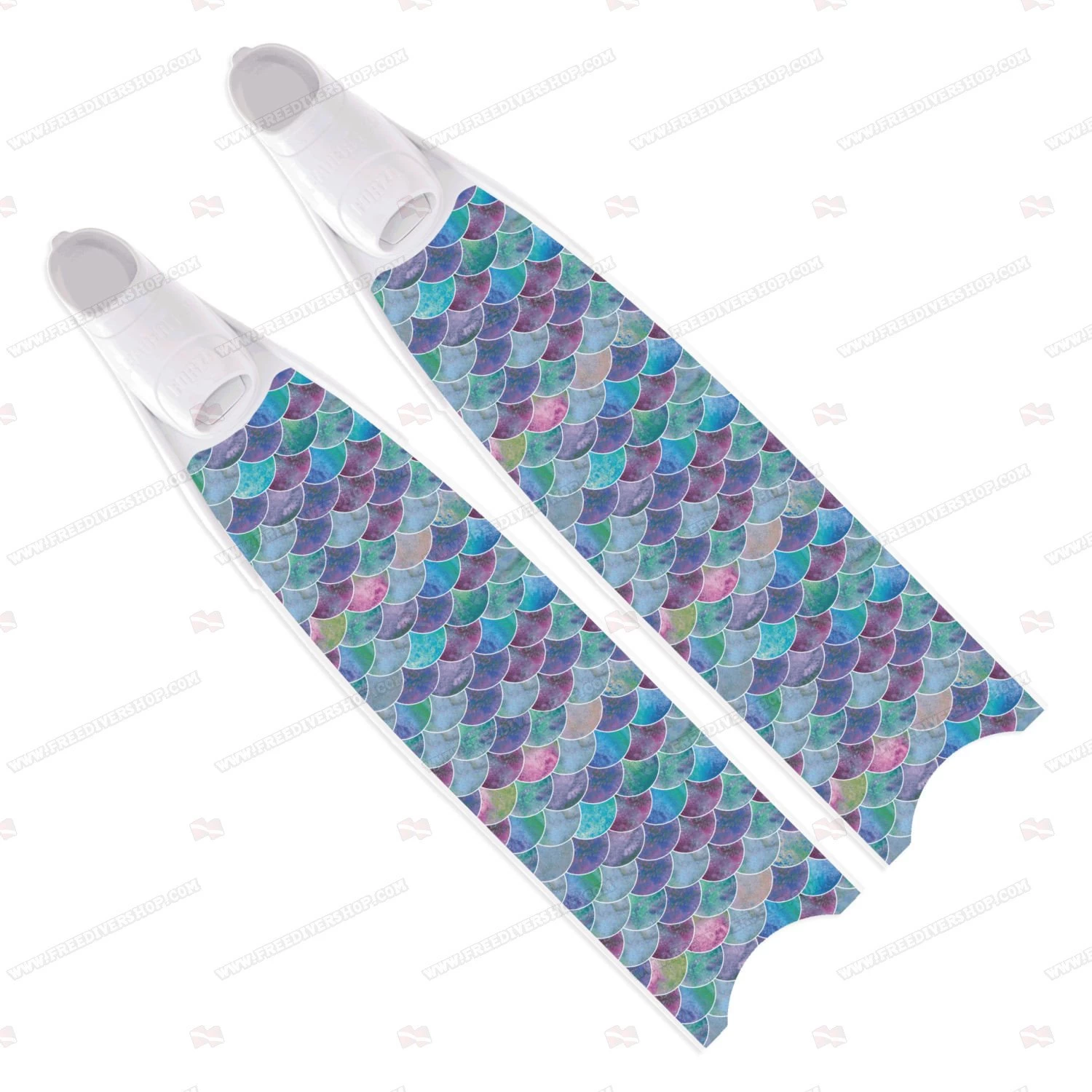 Leaderfins Purple Mermaid Fins - Limited Edition 3 Leaderfins Purple Mermaid Fins - Limited Edition