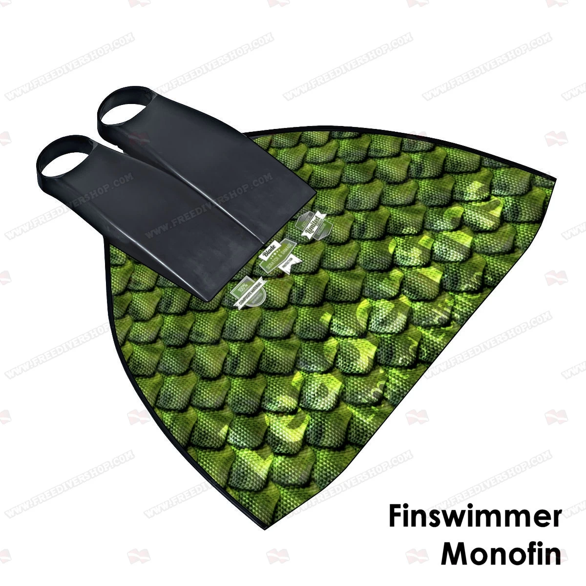 Leaderfins Reptile Skin Monofin - Limited Edition 9 Leaderfins Reptile Skin Monofin - Limited Edition - Image 7