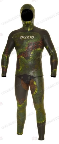Divein Lissico Smoothskin Camouflage - Tailor Made Wetsuit -Diving Gear Shop sareno 2 shop 2