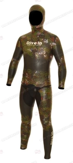 Divein Lissico Smoothskin Camouflage Wetsuit -Diving Gear Shop sareno 3 shop