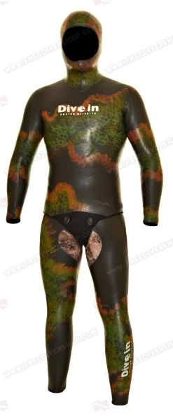 Divein Lissico Smoothskin Camouflage Wetsuit -Diving Gear Shop sareno 4 shop