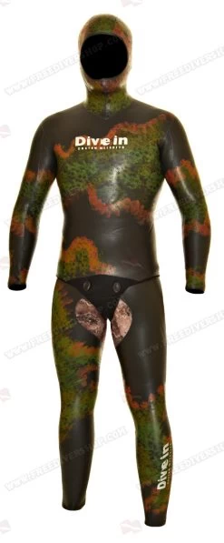 Divein Lissico Smoothskin Camouflage - Tailor Made Wetsuit -Diving Gear Shop sareno 4 shop 2
