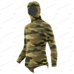 Elios Shaca / Marrone Camouflage - Tailor Made Hoodie Jacket
