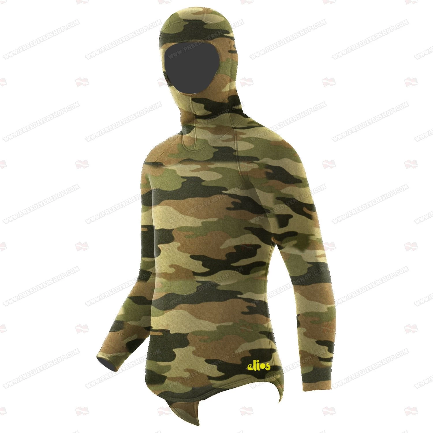 Elios Shaca / Marrone Camouflage - Tailor Made Hoodie Jacket 3 Elios Shaca / Marrone Camouflage - Tailor Made Hoodie Jacket