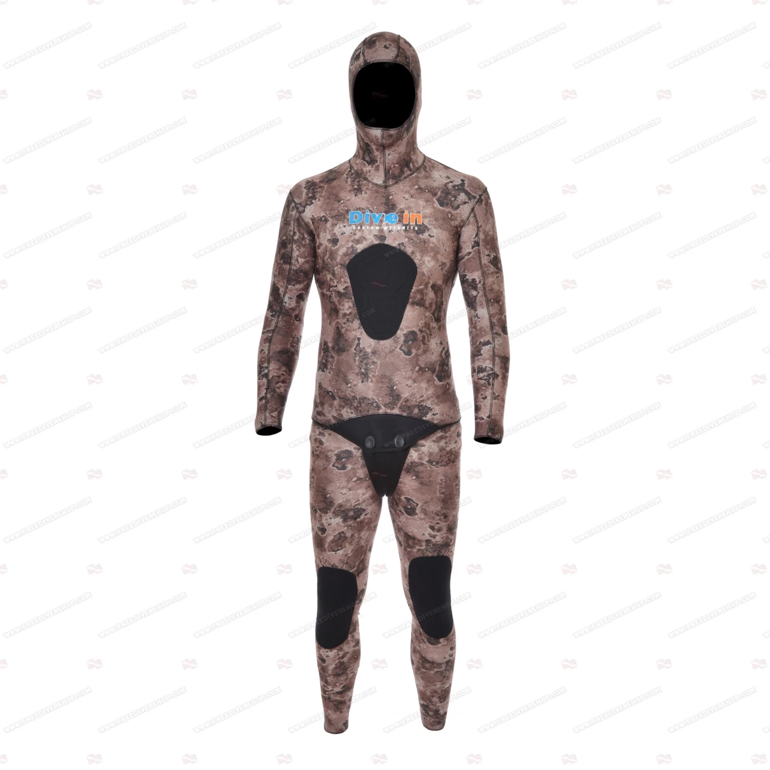 Divein Spaccato Brown - Tailor Made Wetsuit 3 Divein Spaccato Brown - Tailor Made Wetsuit