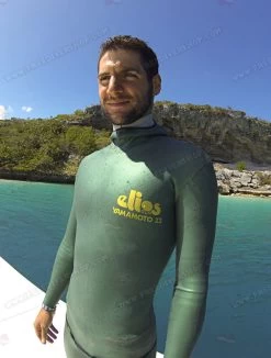 Elios Superskin Competitor - Tailor Made Wetsuit -Diving Gear Shop superskin green2 shop 1