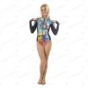 SlipIns Pixelated Sun Protective Swimsuit -Diving Gear Shop swim pixel 01