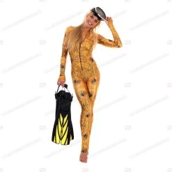 SlipIns Golden Goddess Dive/Surf Skin 12 SlipIns Golden Goddess Dive/Surf Skin -Diving Gear Shop xmas tree diveskin 05